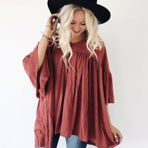 ❌ sold Boho babydoll top